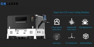 CO 2  Máy cắt Laser cho giấy nhám