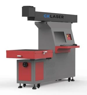 CO2 150W Laser ống kim loại cho da và nhãn dán Vinyl