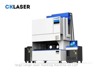 CO 2  Máy chấm laser LGP trên PMMA